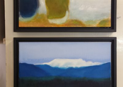 figures and landscapes Lynn Farwell Contemporary Artist Courtenay BC